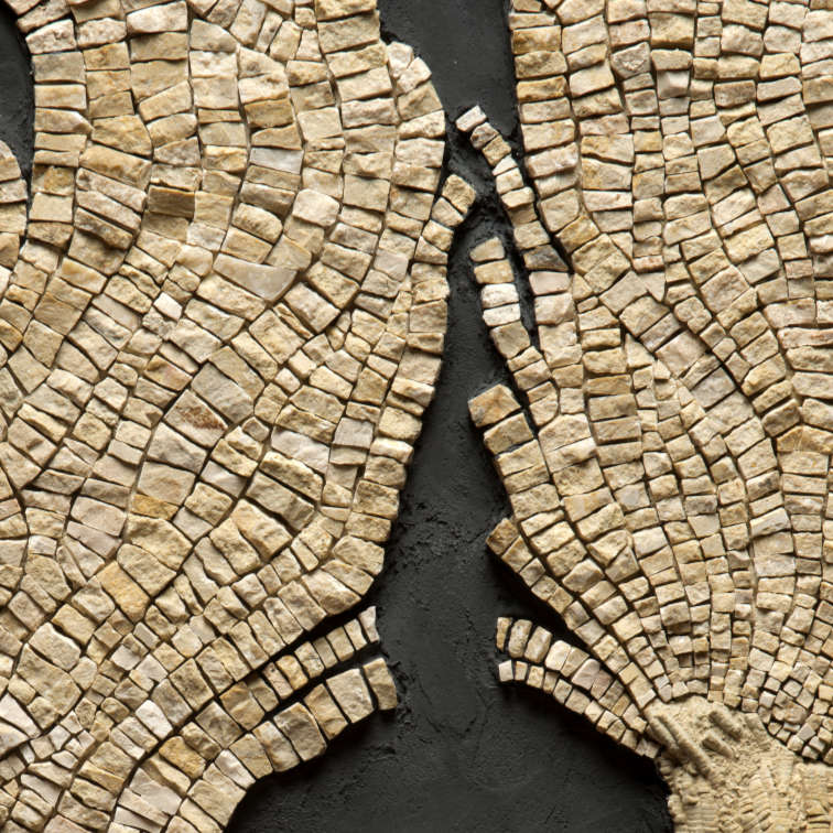 Modern mosaic using classical andamento