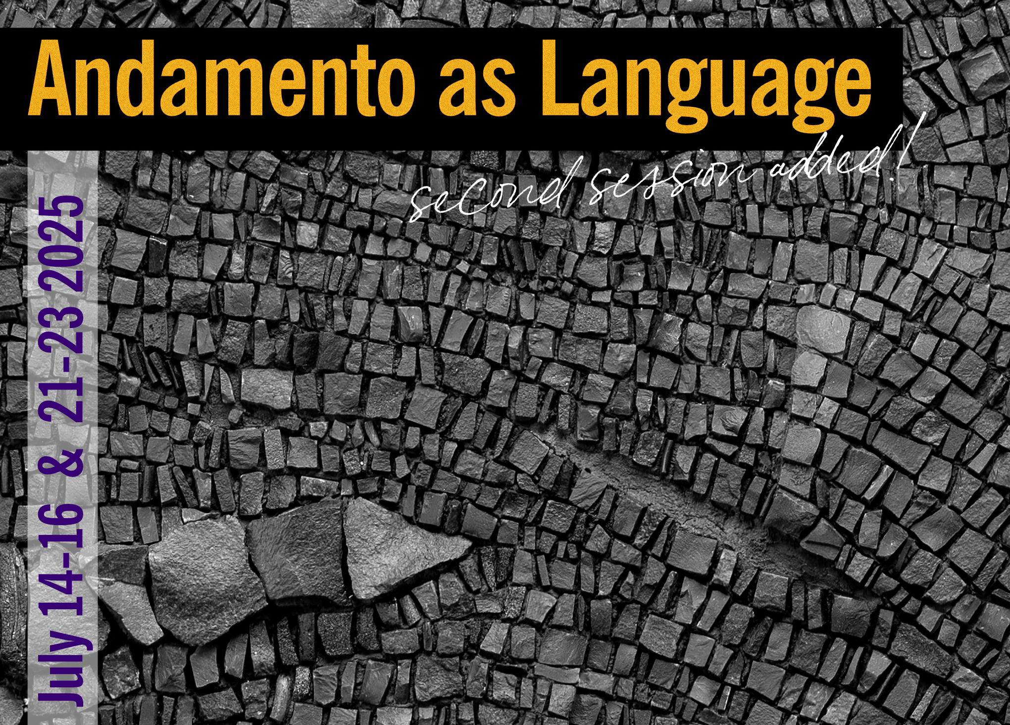 The Language of Andamento